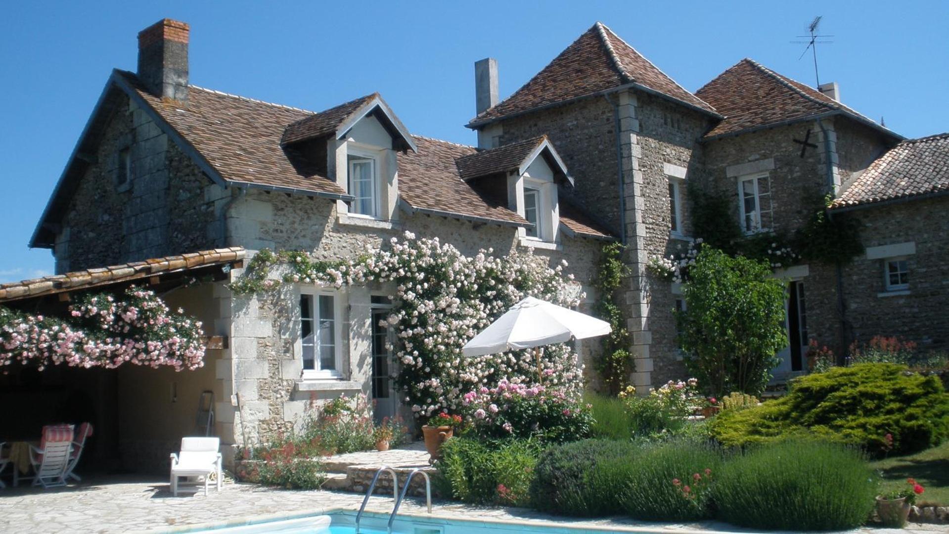 Chambres D'Hotes La Pocterie Vouneuil-sur-Vienne Zewnętrze zdjęcie